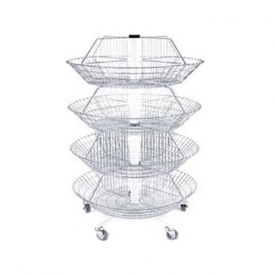 Exhibitor Swivel Basket