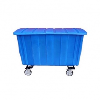 1,000 Liter Garbage Can With Wheels